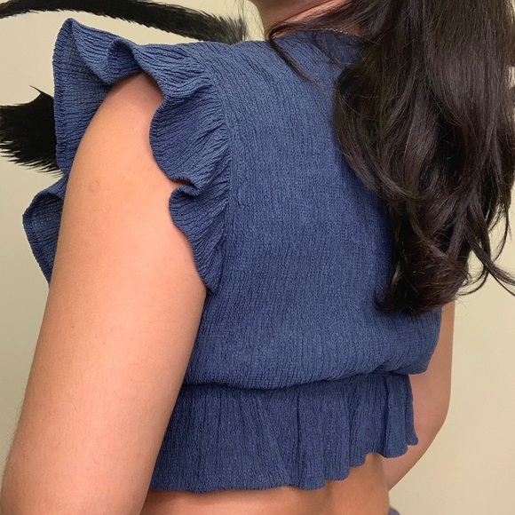 Blue Blush Frill Top from M Boutique! - Picture 3 of 4